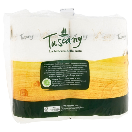 Tuscany asciugatutto maxi rotoli 6 pz